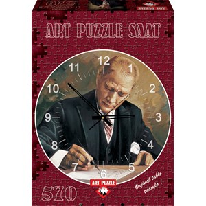 Art Puzzle (4298) - "Ghazi Mustafa Kemal Atatürk travaillant" - 570 pièces