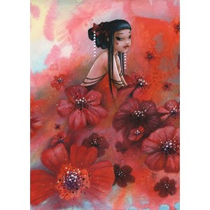 Grafika Kids (00766) - Misstigri: "Pivoines" - 24 pièces