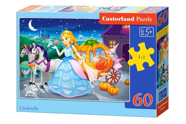 Castorland (B-06908) - "Cendrillon" - 60 pièces
