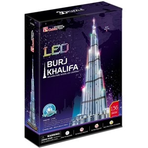 Cubic Fun (L133H) - "Burj Khalifa, Dubai" - 136 pièces