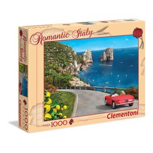 Clementoni (39357) - Dominic Davison: "Romantic Capri" - 1000 pièces
