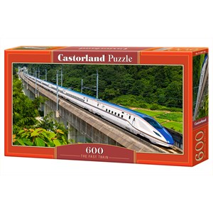 Castorland (B-060146) - "The Fast Train" - 600 pièces