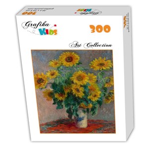 Grafika Kids (00456) - Claude Monet: "Bouquet de Tournesols, 1881" - 300 pièces