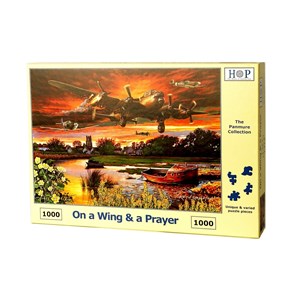 The House of Puzzles (4241) - "On A Wing & A Prayer" - 1000 pièces