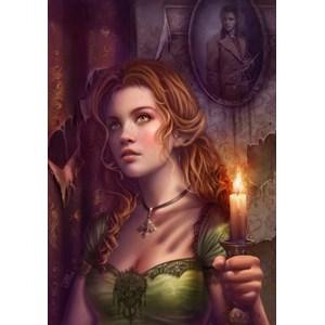 Grafika (01022) - Cris Ortega: "By the Light of a Candle" - 1000 pièces