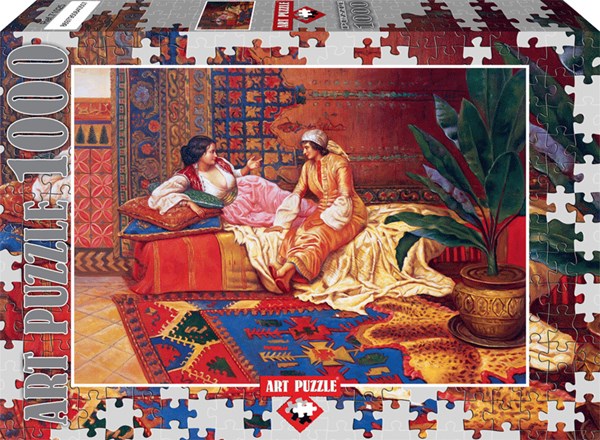 Art Puzzle (71025) - "Bavardages" - 1000 pièces