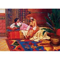 Art Puzzle (71025) - "Bavardages" - 1000 pièces