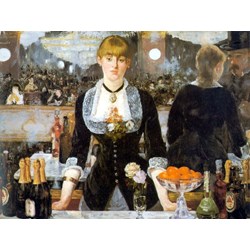 D-Toys (66961-IM01) - Edouard Manet: "Un bar aux Folies Bergères" - 1000 pièces