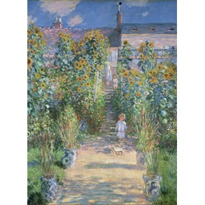 Grafika (01532) - Claude Monet: "Le Jardin de l'Artiste à Vétheuil, 1880" - 300 pièces