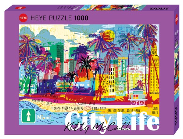 Heye (29802) - "I love Miami!" - 1000 pièces