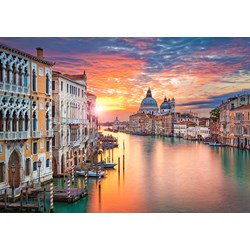 Castorland (B-52479) - "Venice at Sunset" - 500 pièces