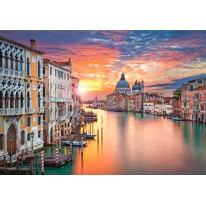 Castorland (B-52479) - "Venice at Sunset" - 500 pièces