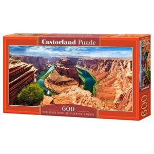 Castorland (B-060122) - "Horseshoe Bend, Glen Canyon, Arizona" - 600 pièces