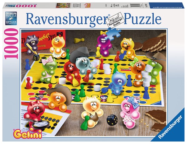 Ravensburger (19795) - "Soirée de Jeu chez Gelin" - 1000 pièces