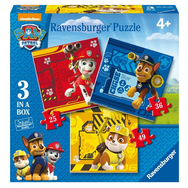 Ravensburger (07057) - "Pat' Patrouille" - 25 36 49 pièces
