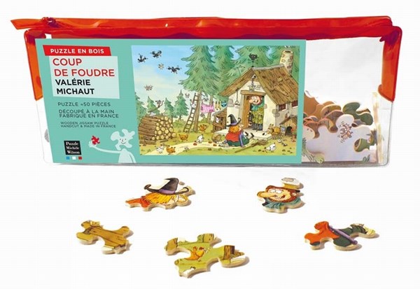 Puzzle Michele Wilson (W430-50) - Valerie Michaut: "Coup de Foudre" - 50 pièces