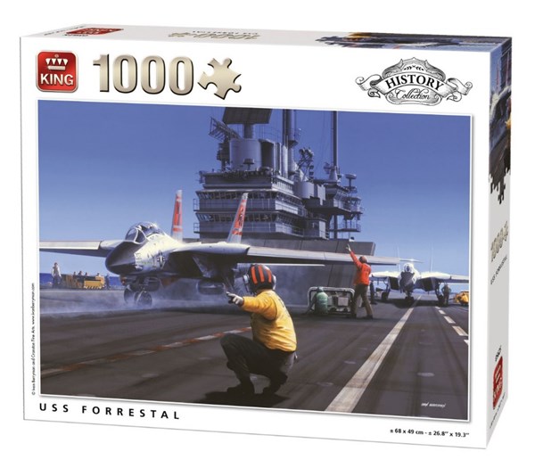 King International (05625) - "USS Forrestal" - 1000 pièces