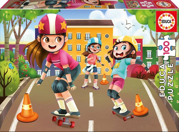 Educa (17152) - "Skating" - 100 pièces