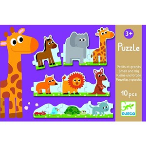 Puzzle bois 12 pièces - Le Petit Chaperon rouge - Puzzles moins de 18 pièces