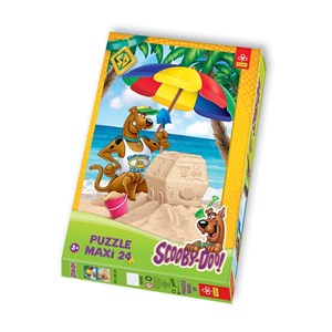 Trefl (14115) - "Scooby-Doo à la plage" - 24 pièces