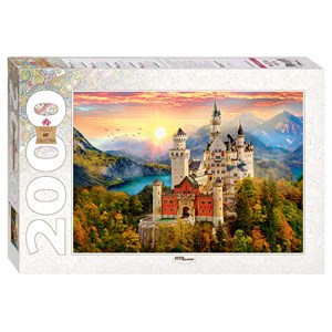 Step Puzzle (84031) - "Neuschwanstein, Allemagne" - 2000 pièces