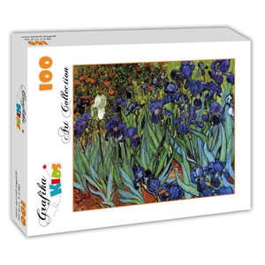 Grafika Kids (00063) - Vincent van Gogh: "Les Iris, 1889" - 100 pièces