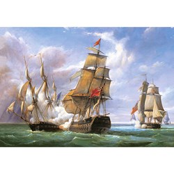 Castorland (C-300037) - "Vessels at the Trafalgar Battle" - 3000 pièces