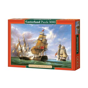 Castorland (C-300037) - "Vessels at the Trafalgar Battle" - 3000 pièces