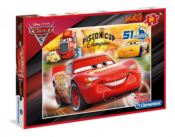 Clementoni (07438) - "Cars" - 30 pièces