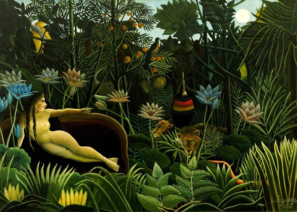 Grafika Kids (00305) - Henri Rousseau: "The Dream, 1910" - 24 pièces
