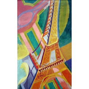 Puzzle Michele Wilson (A276-150) - Robert Delaunay: "Tour Eiffel" - 150 pièces