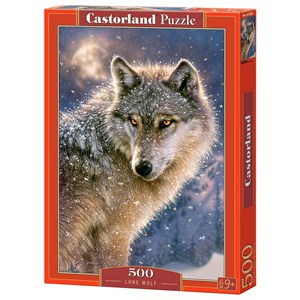 Castorland (B-52431) - "Lone Wolf" - 500 pièces