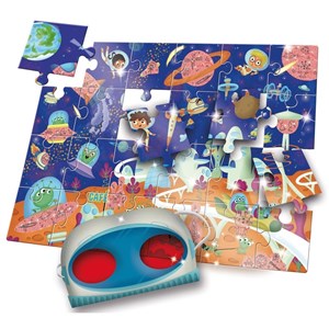 Ludattica (52493) - "Secret dans l'Espace" - 24 pièces