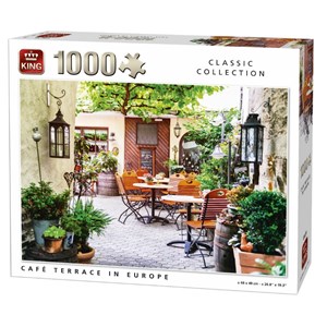 King International (05670) - "Café Terrace in Europe" - 1000 pièces