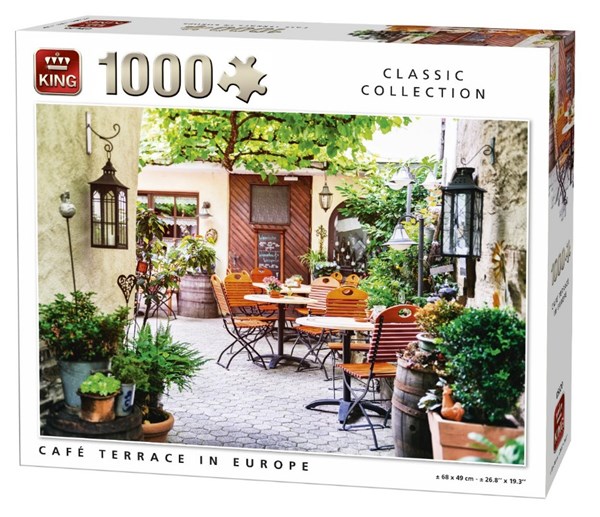 King International (05670) - "Café Terrace in Europe" - 1000 pièces