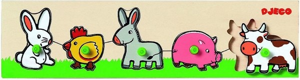 Djeco (01116) - "Farm" - 5 pièces
