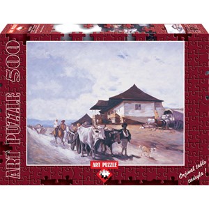 Art Puzzle (80522) - "Le Chariot à Boeufs" - 500 pièces