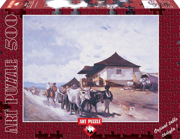 Art Puzzle (80522) - "Le Chariot à Boeufs" - 500 pièces