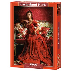 Castorland (C-151370) - "Beauty in Red" - 1500 pièces