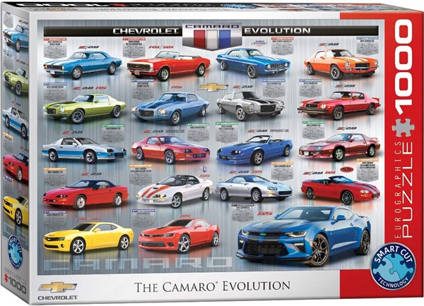 Eurographics (6000-0733) - "Chevrolet The Camaro Evolution" - 1000 pièces