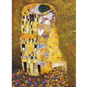 D-Toys (66923-KL01) - Gustav Klimt: "Le baiser" - 1000 pièces