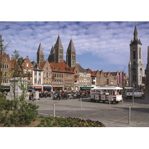 PuzzelMan (412) - "Belgique, Tournai" - 1000 pièces