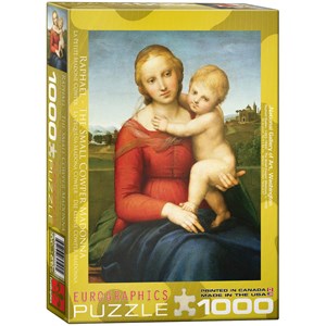 Eurographics (6000-2500) - Raphael: "The Small Cowper Madonna" - 1000 pièces