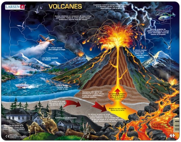 Larsen (NB2-ES) - "Volcanes - ES" - 70 pièces