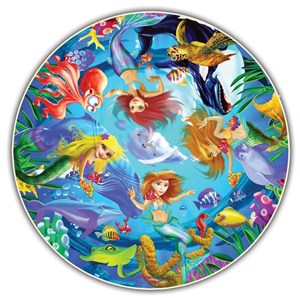 A Broader View (392) - "Mermaids (Round Table Puzzle)" - 50 pièces