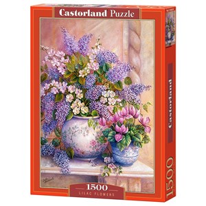 Castorland (C-151653) - "Lilac Flowers" - 1500 pièces