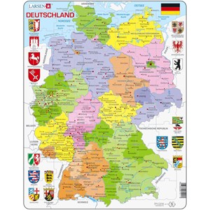 Larsen (A11-DE) - "Carte de l'Allemagne - DE" - 70 pièces