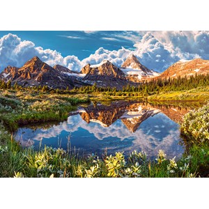 Castorland (B-52417) - "Mirror of the Rockies" - 500 pièces