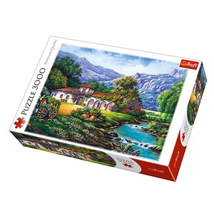 Trefl (33051) - "Hacienda by the Stream" - 3000 pièces