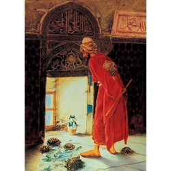 Art Puzzle (4452) - Osman Hamdi Bey: "Le Dresseur de Tortues" - 1000 pièces